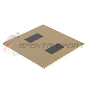 Купить Помост тяжелоатлетический 3х3х0,1м, рез. амортизаторы 1х0,5х0,04м в Североуральске 