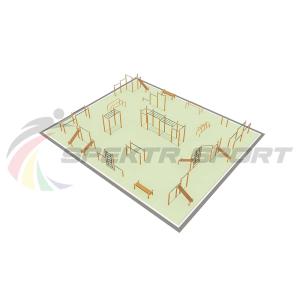 Купить Парковая площадка для Воркаут и WRK 3_76mm в Североуральске 