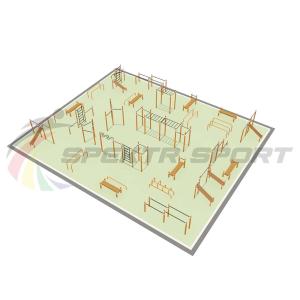 Купить Парковая площадка для Воркаут и WRK 6_76mm в Североуральске 