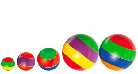 Купить Мячи резиновые (комплект из 5 мячей различного диаметра) в Североуральске 