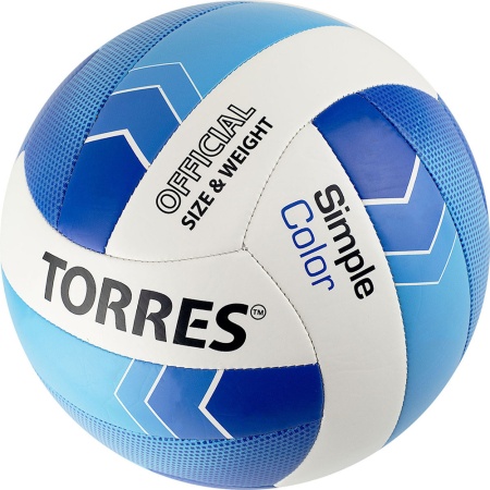 Купить Мяч волейбольный Torres Simple Color любительский р.5 в Североуральске 